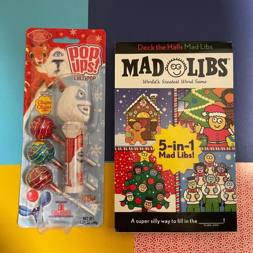 2023 Christmas Theme Pop Ups! Bumble & Deck the Hall Mad Libs Set